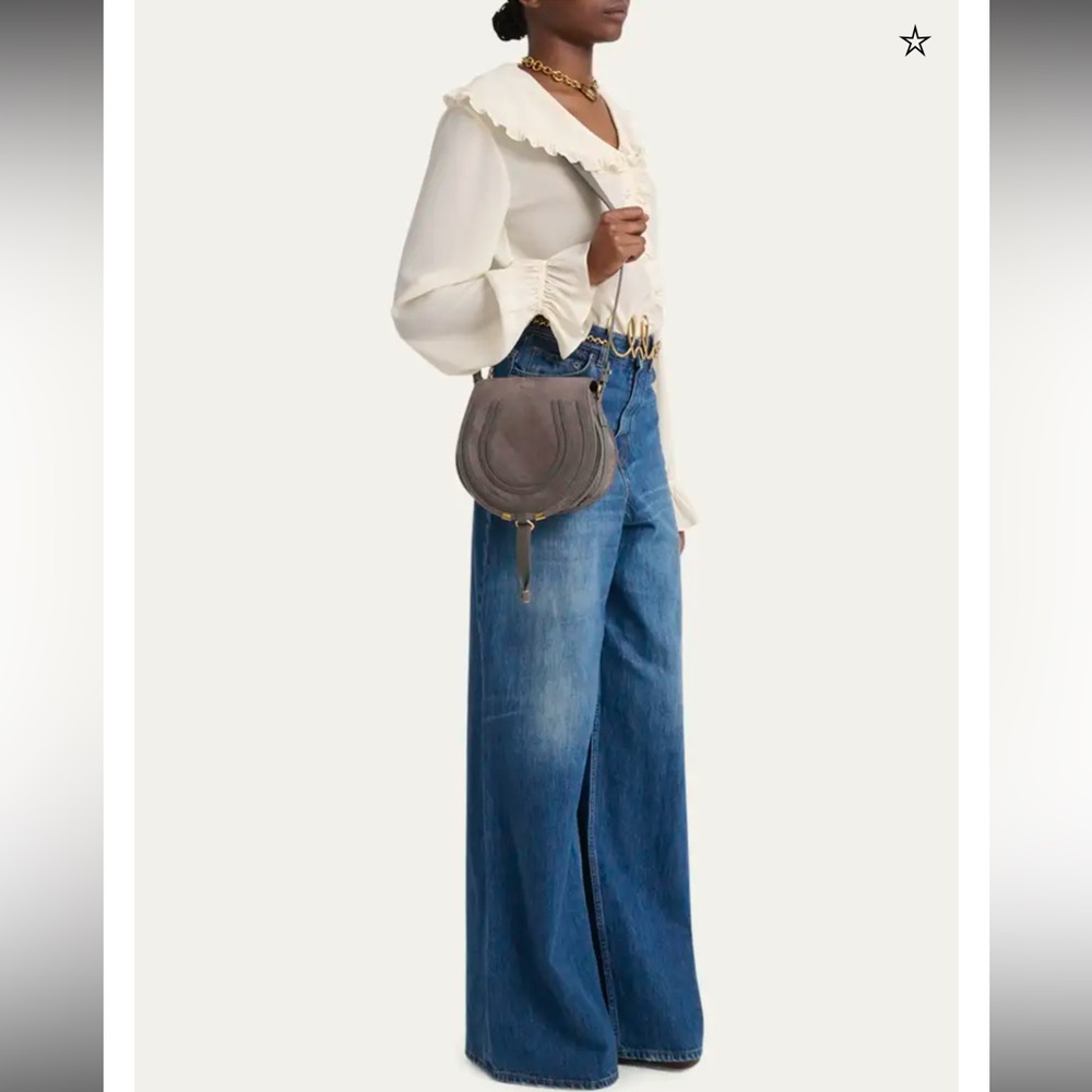 CHLOE
Marcie Crossbody Bag in Calfskin Suede Crossbody Bag, Larger Size, NEW - Picture 5 of 17